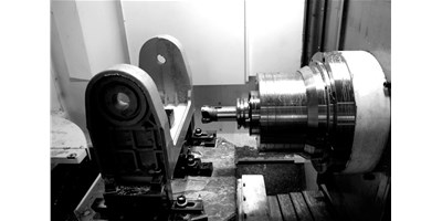 台群精机HMC-63卧式加工中心，四面多工序加工，发挥强大加工性能